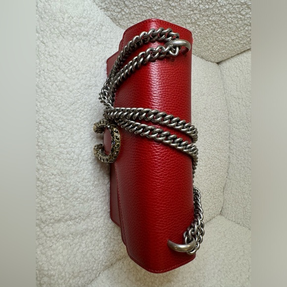 Gucci Dionysus Bag- Red Leather- Large size - Picture 5 of 7